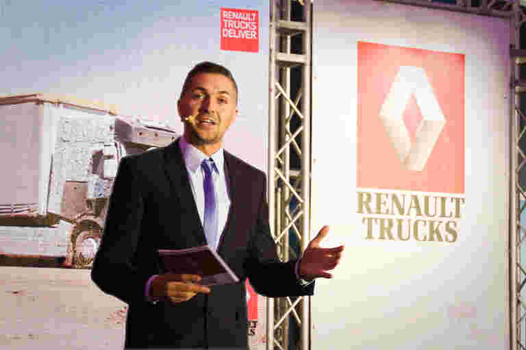 Launch of new Renault Trucks Models: Presentation for Renault Trucks
