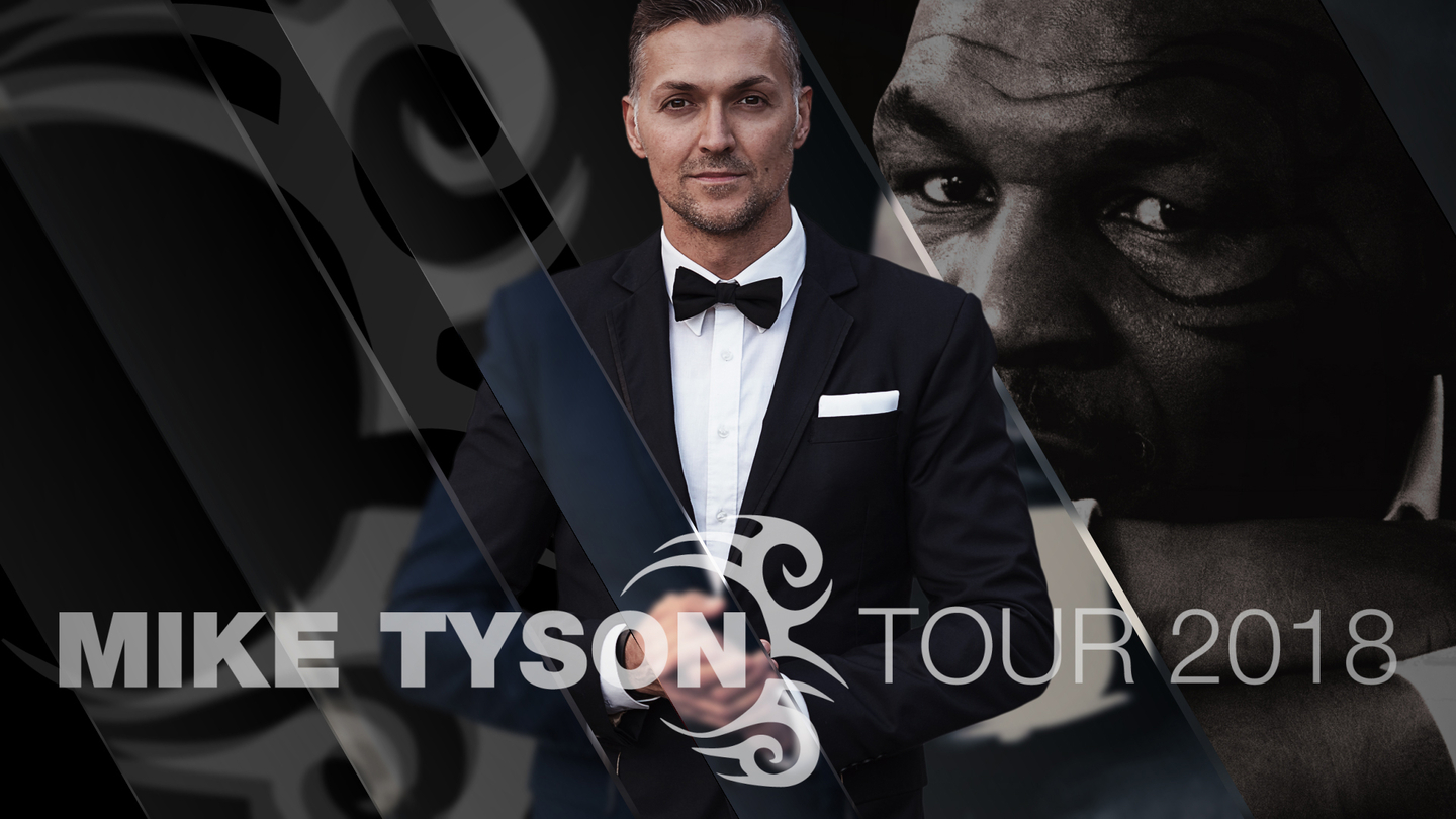 On tour with Iron Mike Tyson!