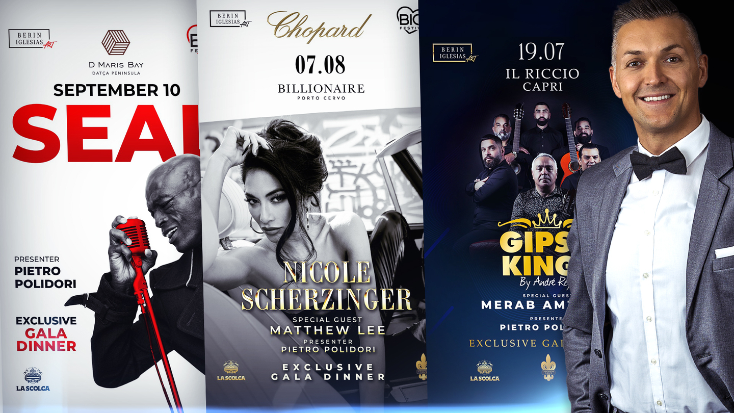 Unforgettable Summer Nights: I’ll host Three Exclusive Gala Events