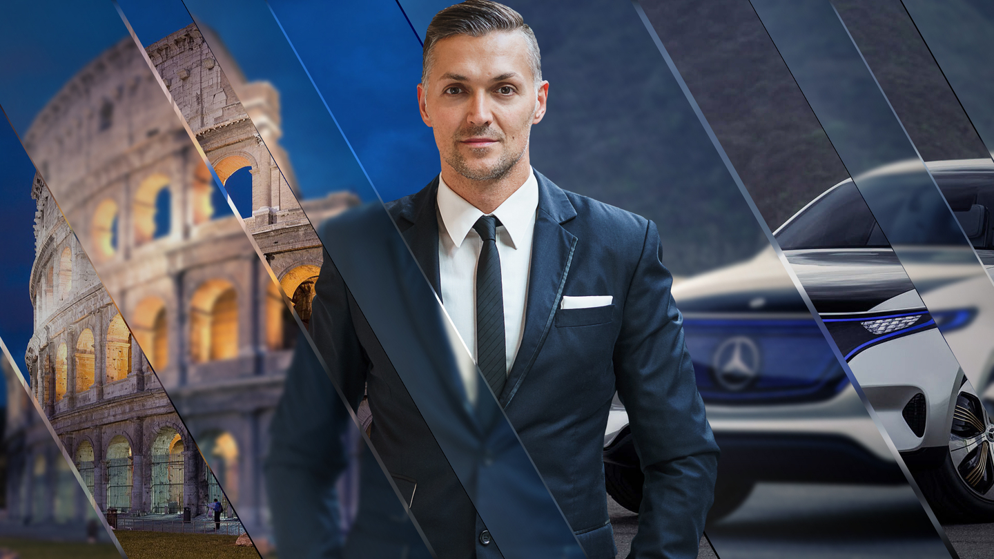 In Rome with Mercedes EQ